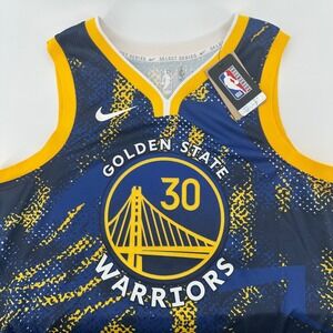 Nike Stephen Curry‎ 30 Jersey Select Mens XL 52 Golden State Warriors HJ4061-495